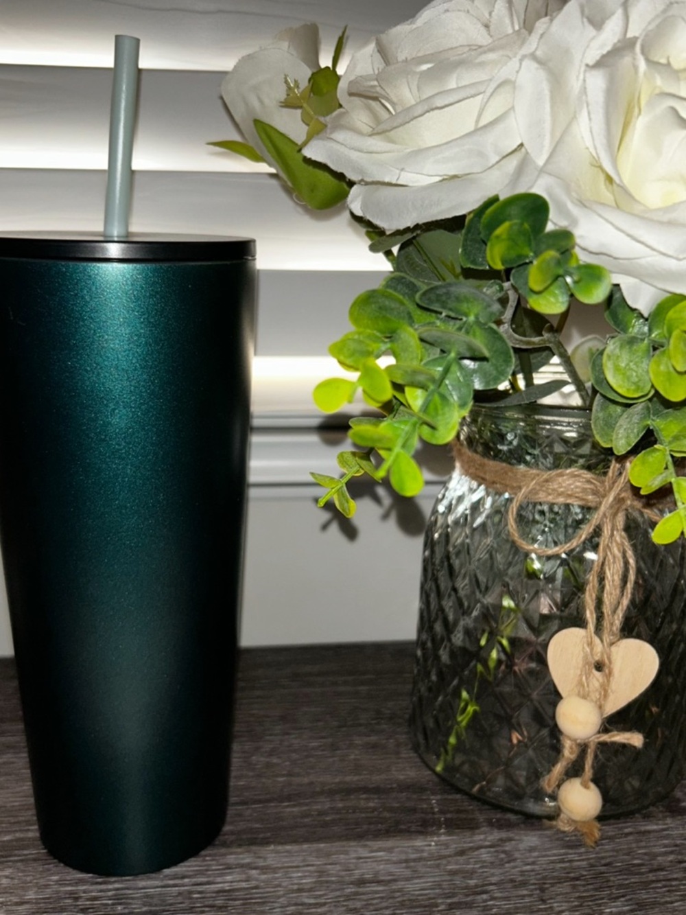 Starbucks Stainless Steel 24 Oz Double Cold Cup Tumbler 2020 Black Green - Picture 5 of 8